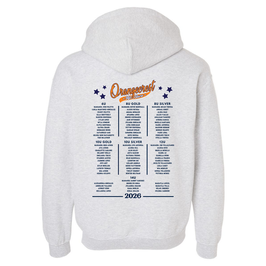 OCGSA All Stars Bell Roster Fleece Hoodie