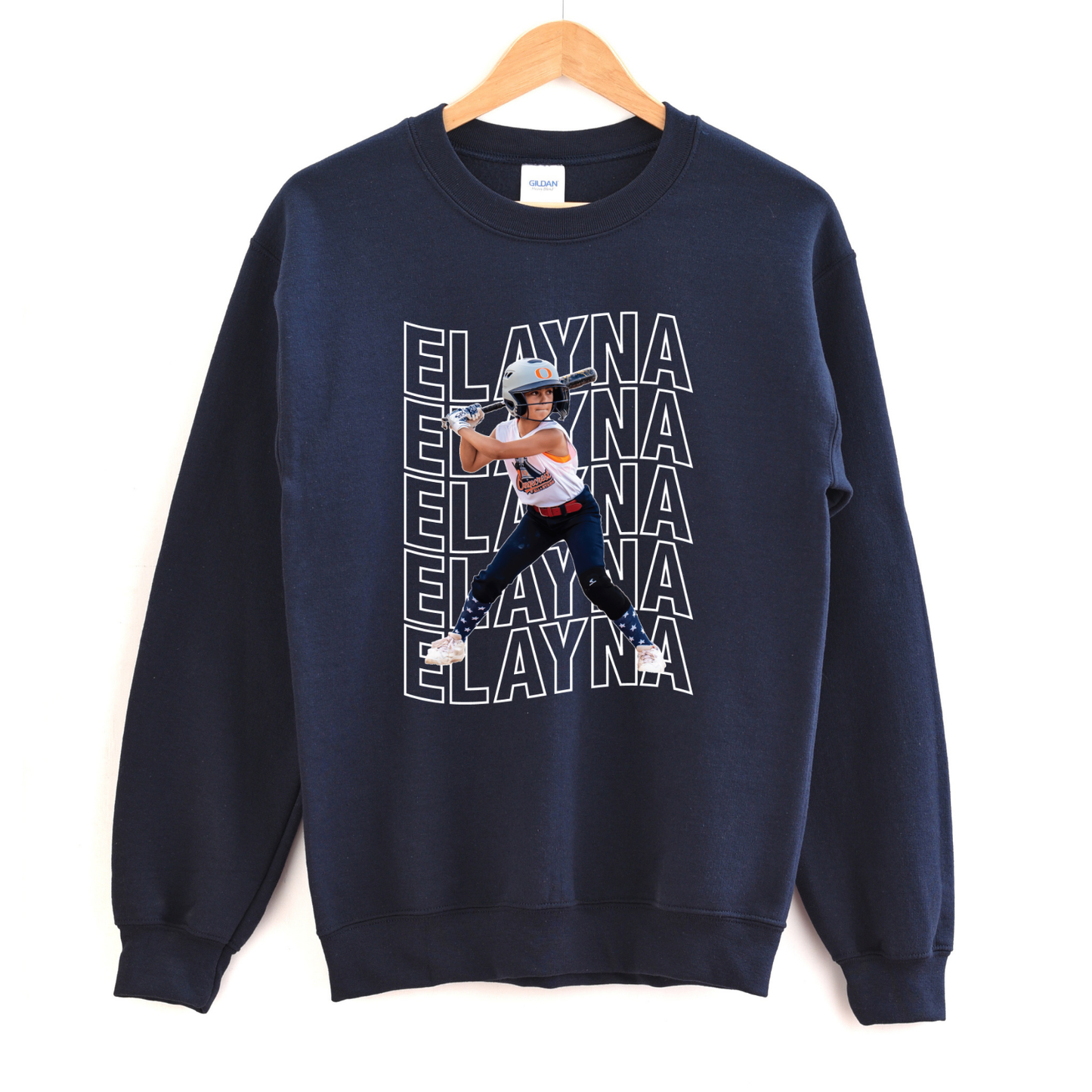 Custom Player Tee/Crew Sweatshirt