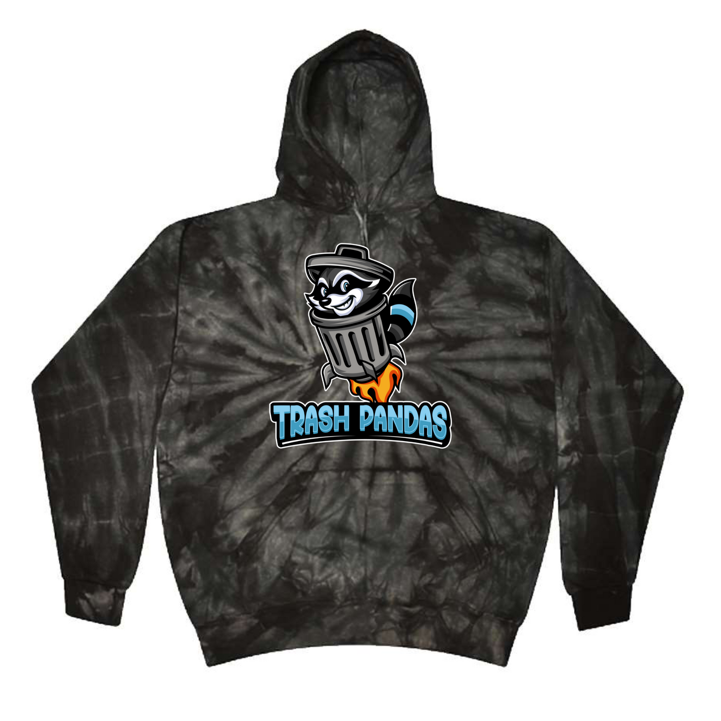 Trash Pandas Fleece Tye Dye Hoodie