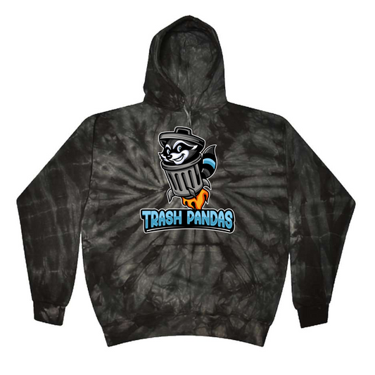 Trash Pandas Fleece Tye Dye Hoodie