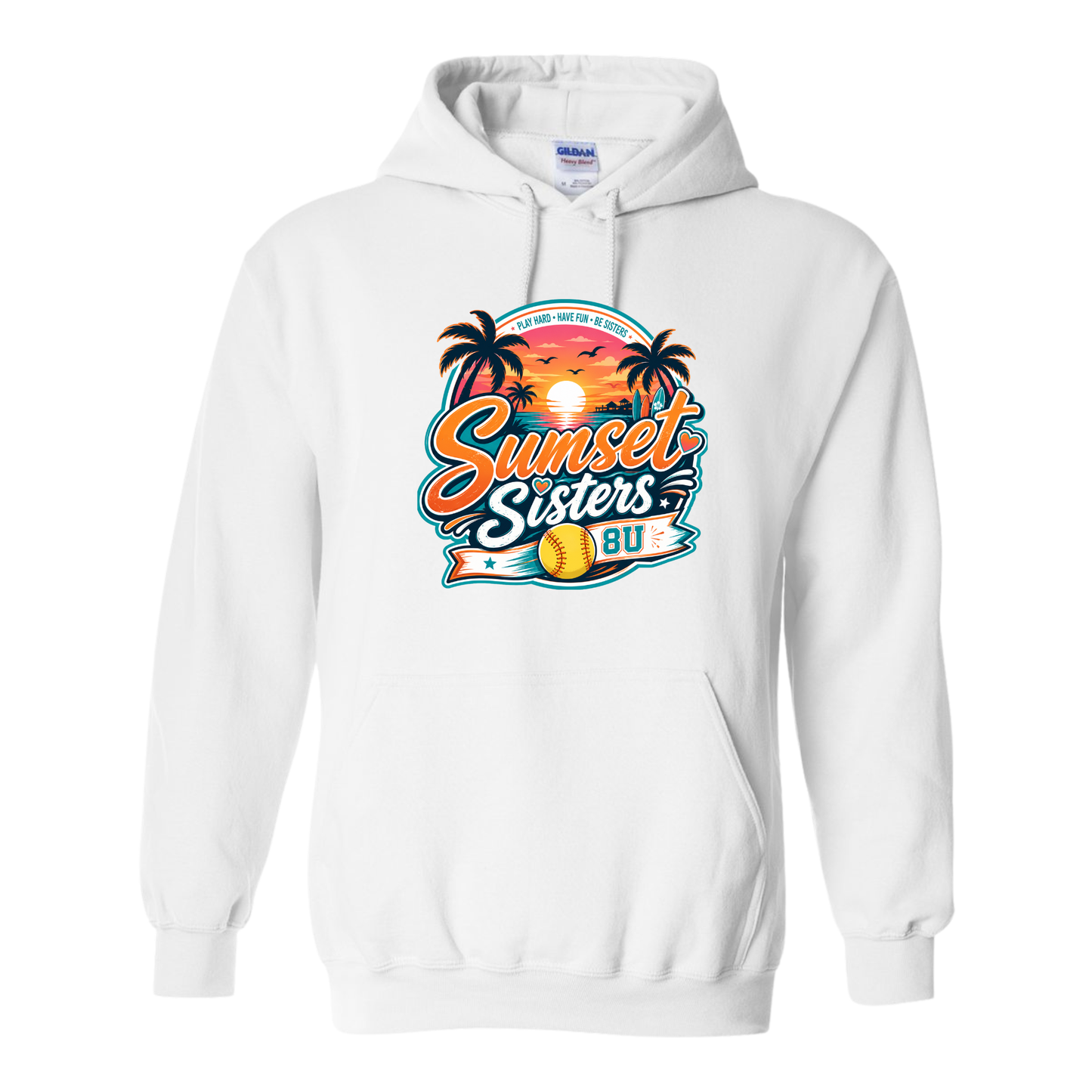Sunset Sisters Fleece Hoodie