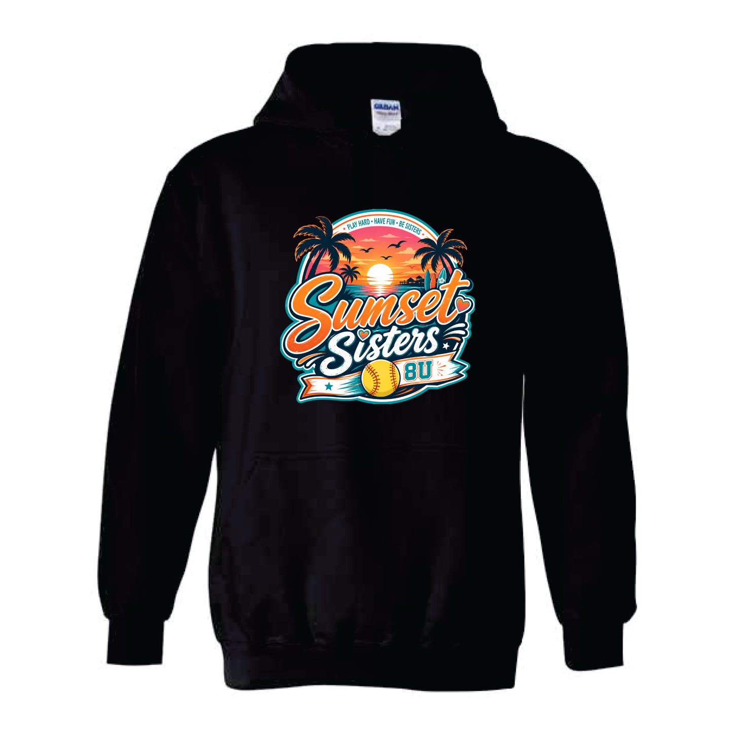 Sunset Sisters Fleece Hoodie