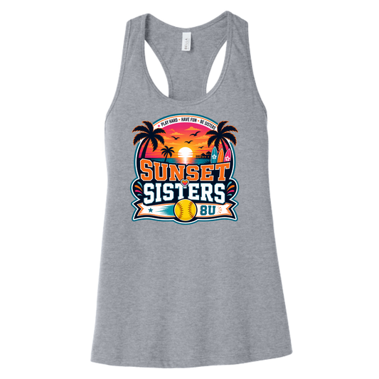 Sunset Sisters Racerback Tank