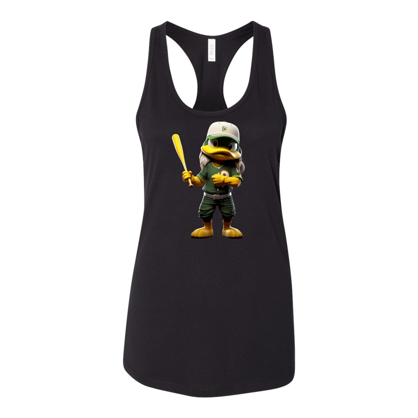 Ducks Mascot Racerback Tank