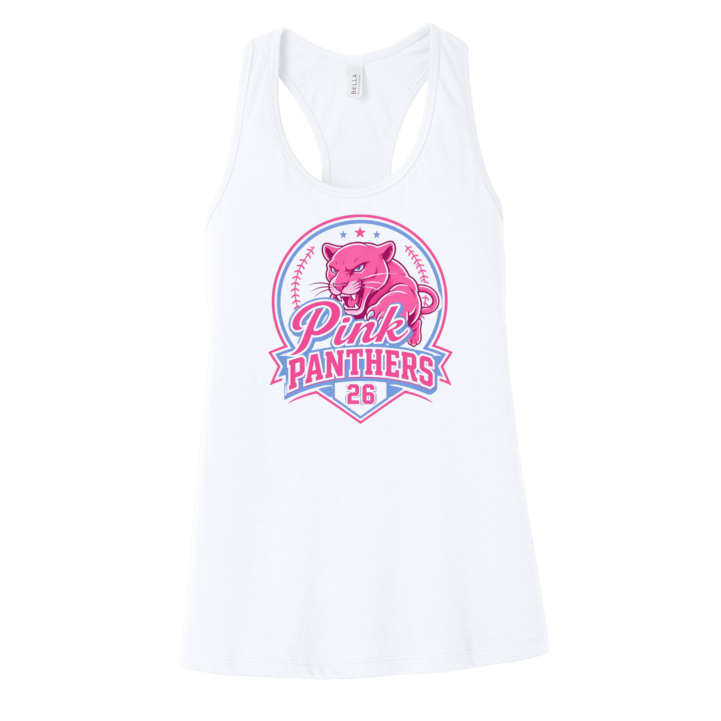 Pink Panthers Racerback Tank