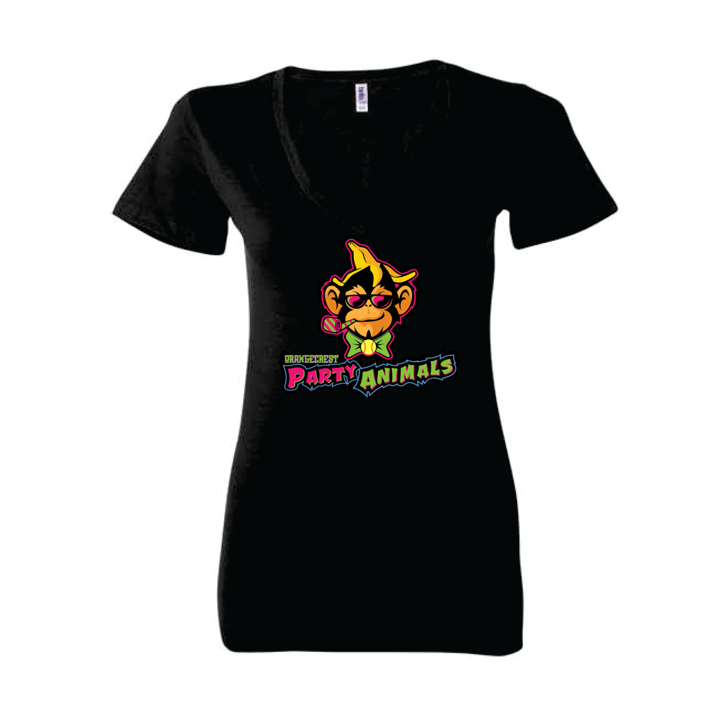 Party Animals Ladies V-Neck Tee