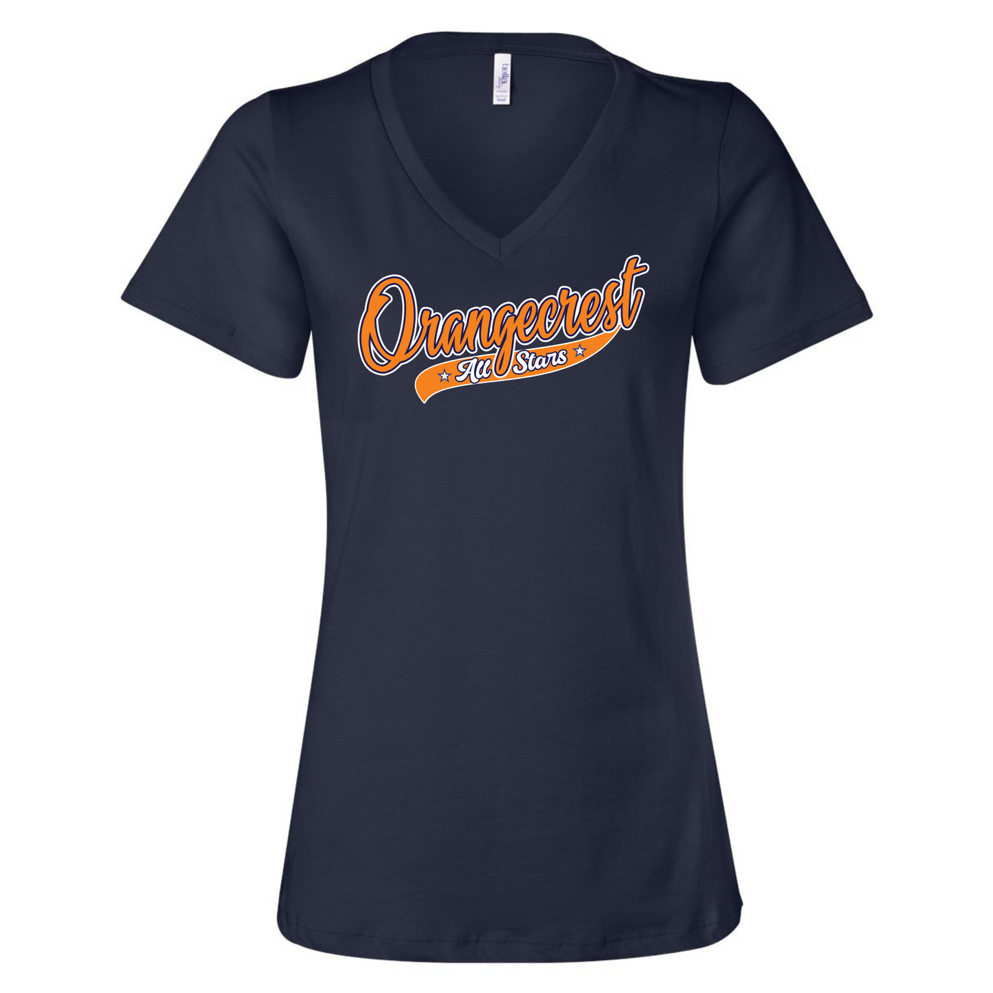 OCGSA All Stars Slant Ladies V-Neck Tee