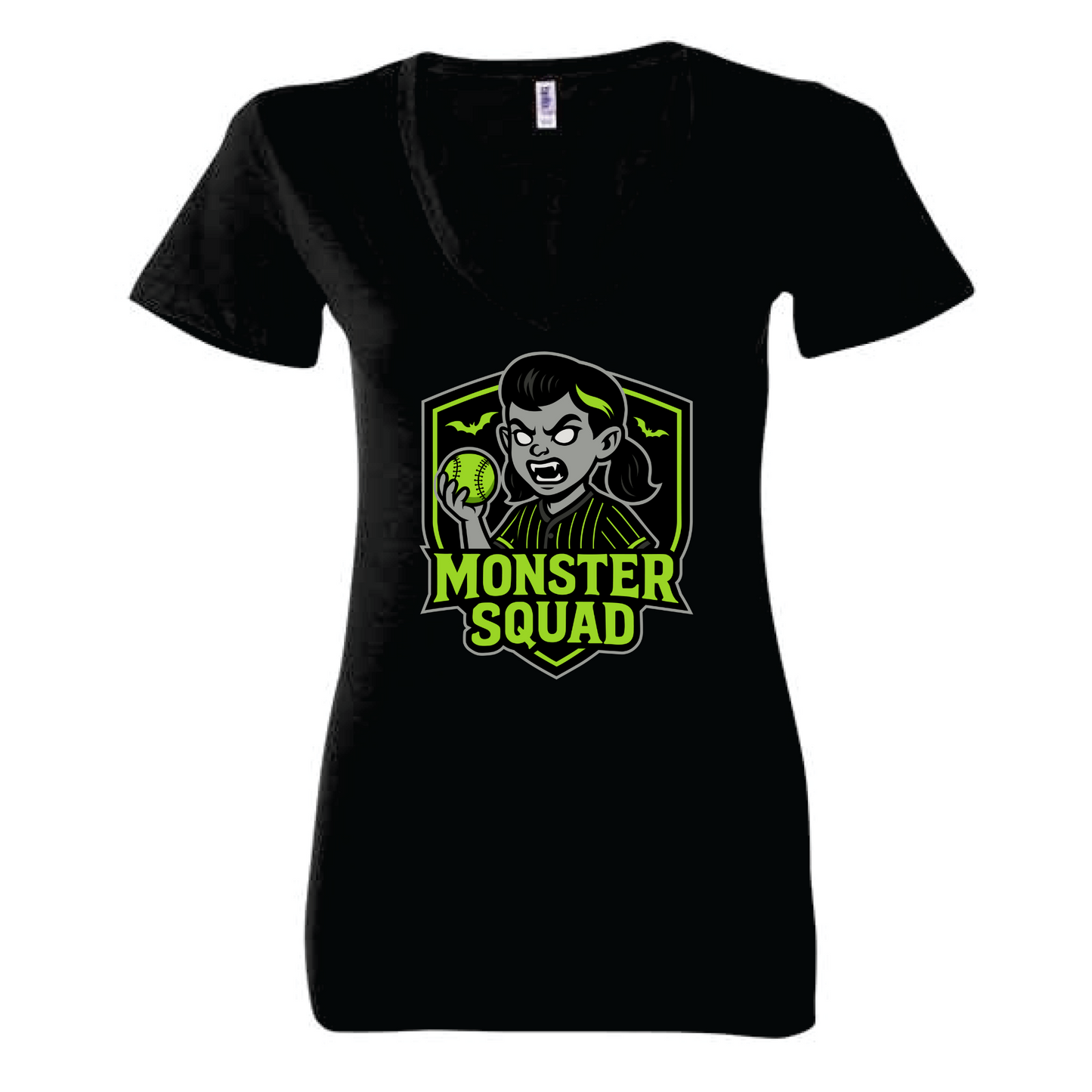 Monster Squad Ladies V-Neck Tee