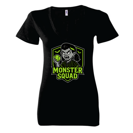 Monster Squad Ladies V-Neck Tee