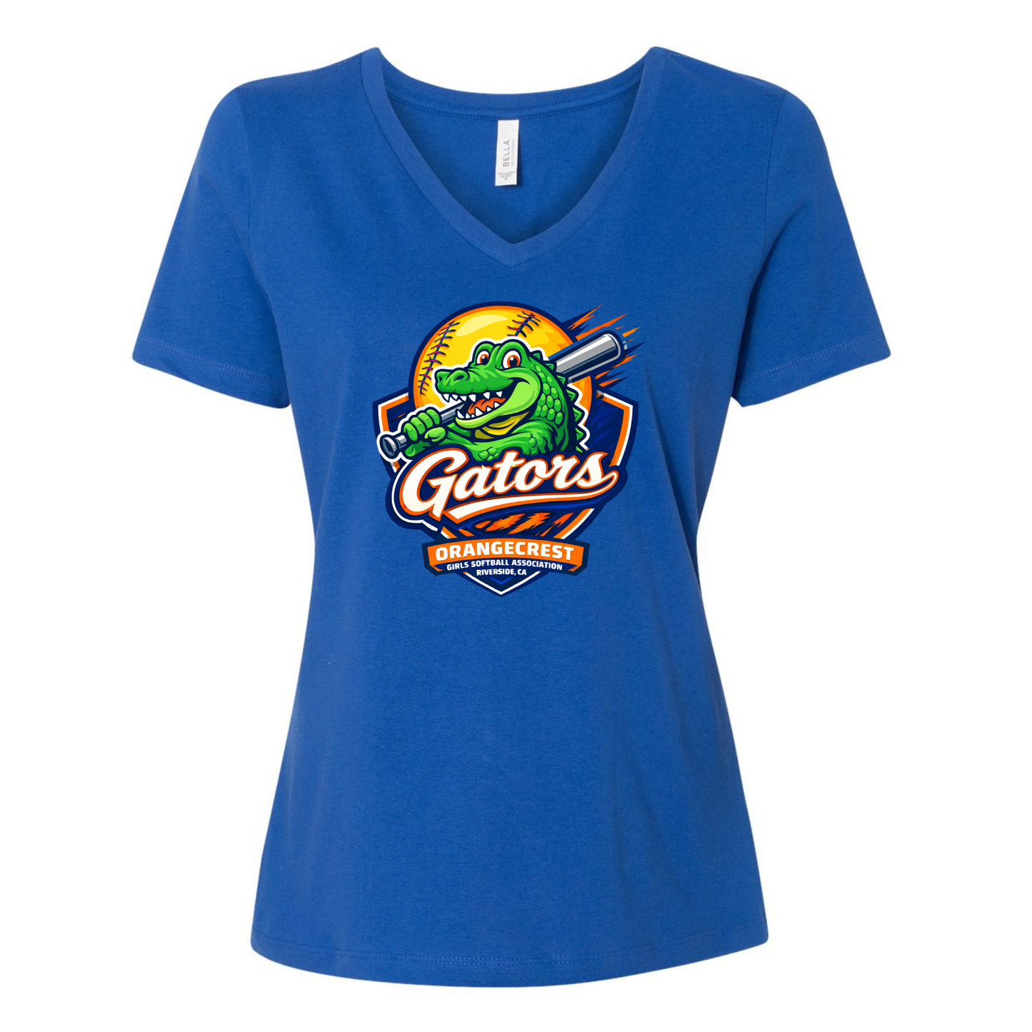 Gators Ladies V-Neck Tee