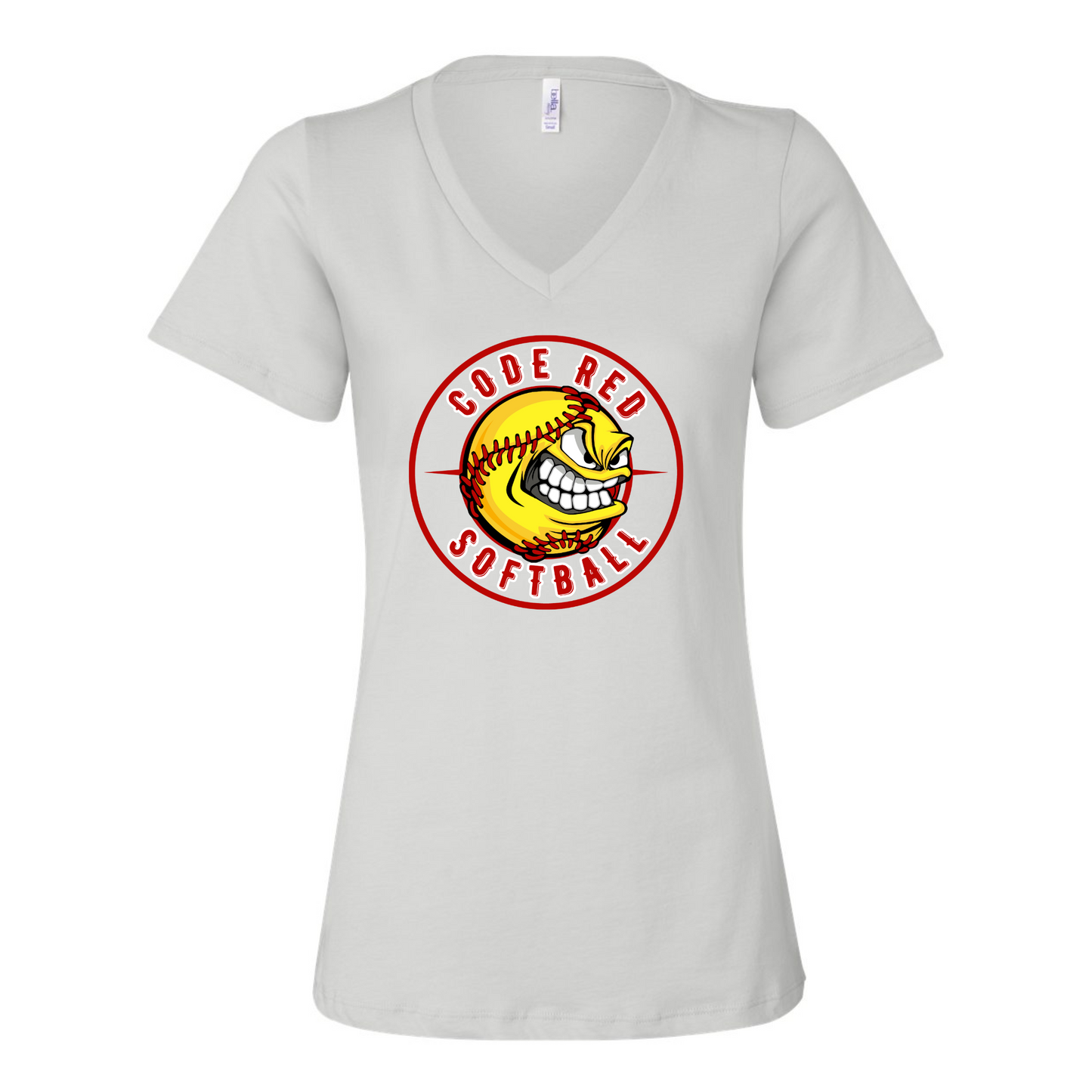 Code Red Ladies V-Neck Tee
