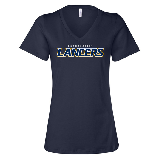 Lancers Ladies V-Neck Tee