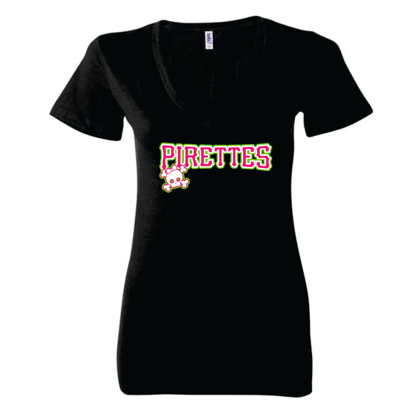 Pirettes Ladies V-Neck Tee