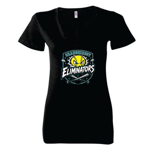 Eliminators Ladies V-Neck Tee