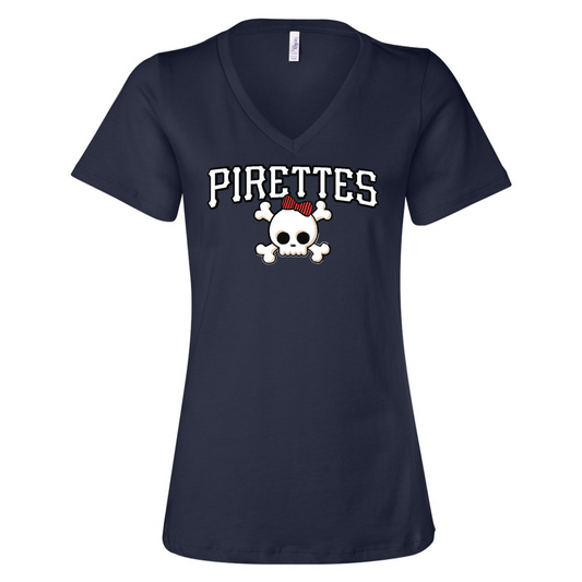 Pirettes Ladies V-Neck Tee