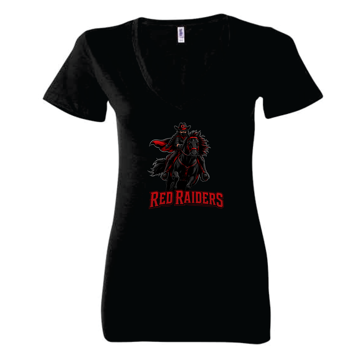 Red Raiders Ladies V-Neck Tee
