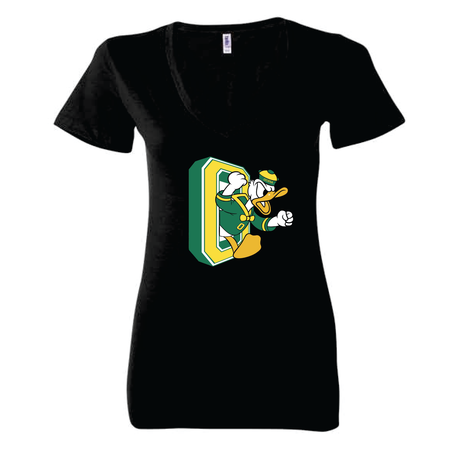 Ducks Ladies V-Neck Tee