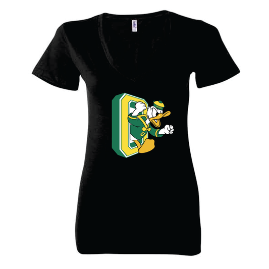 Ducks Ladies V-Neck Tee