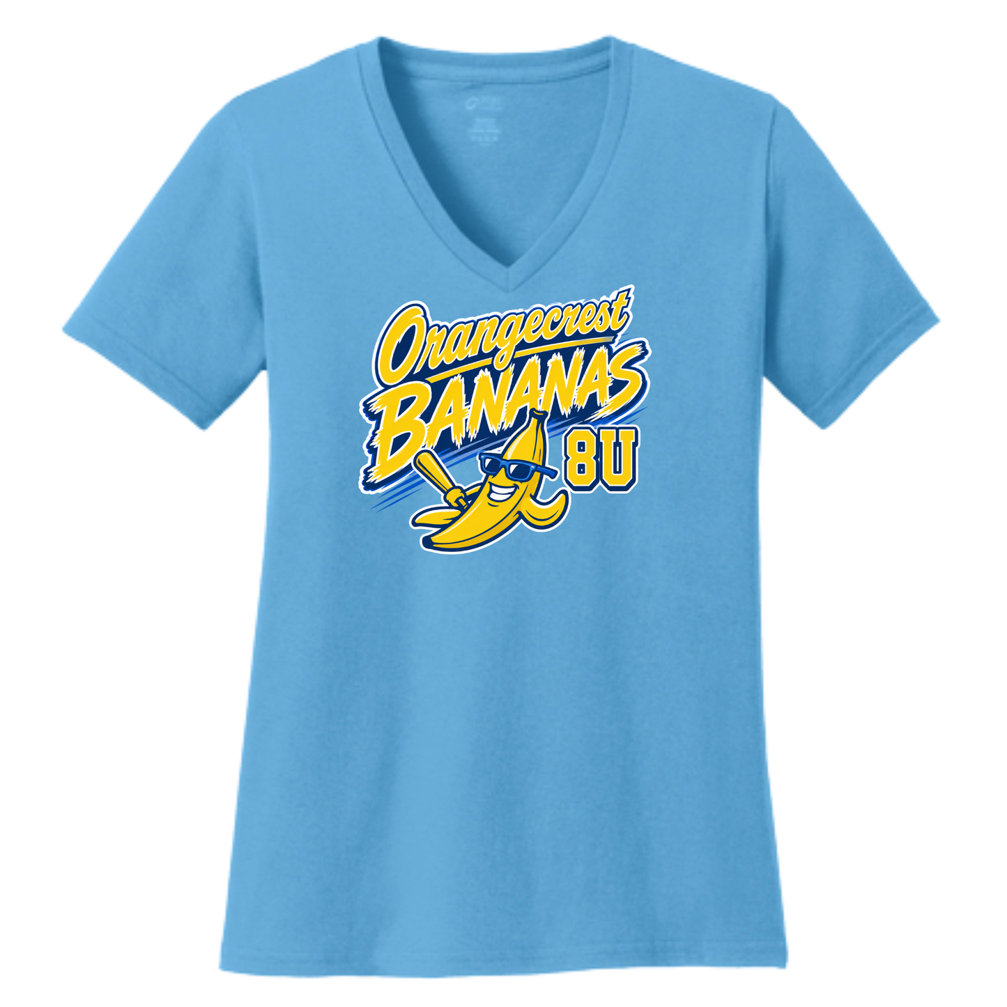 Bananas Ladies V-Neck Tee