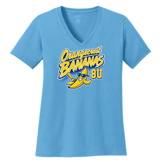 Bananas Ladies V-Neck Tee