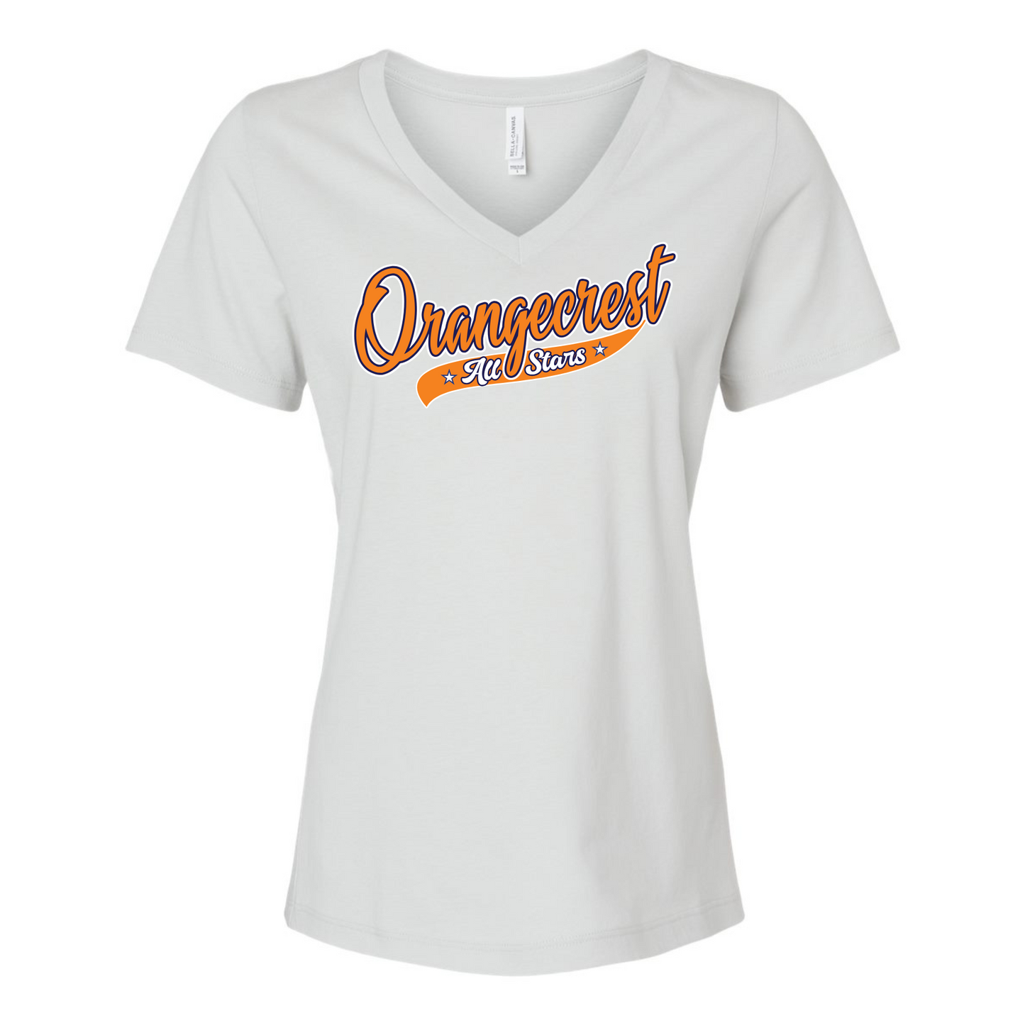 OCGSA All Stars Slant Ladies V-Neck Tee