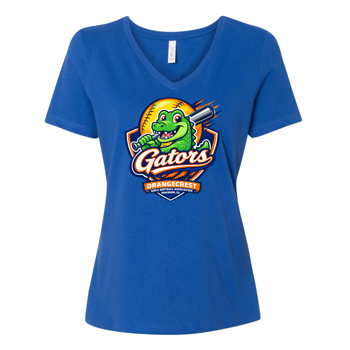 Gators Ladies V-Neck Tee