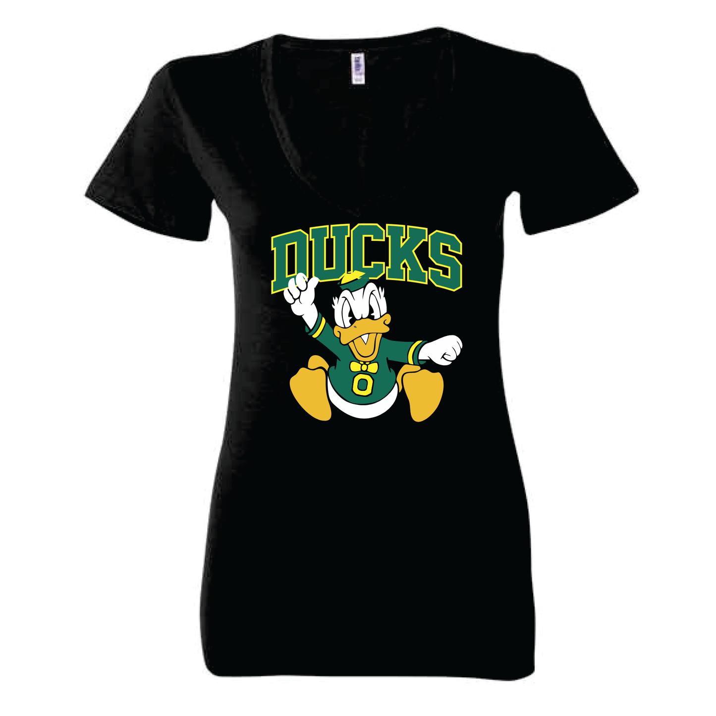 Ducks Ladies V-Neck Tee