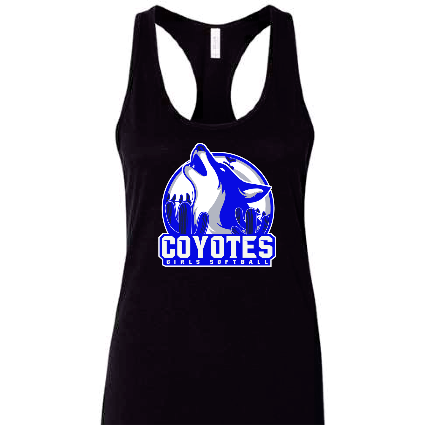 Coyotes Racerback Tank