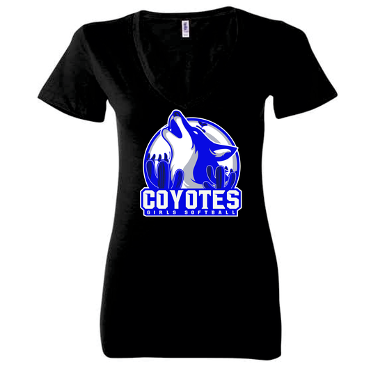 Coyotes Ladies V-Neck Tee