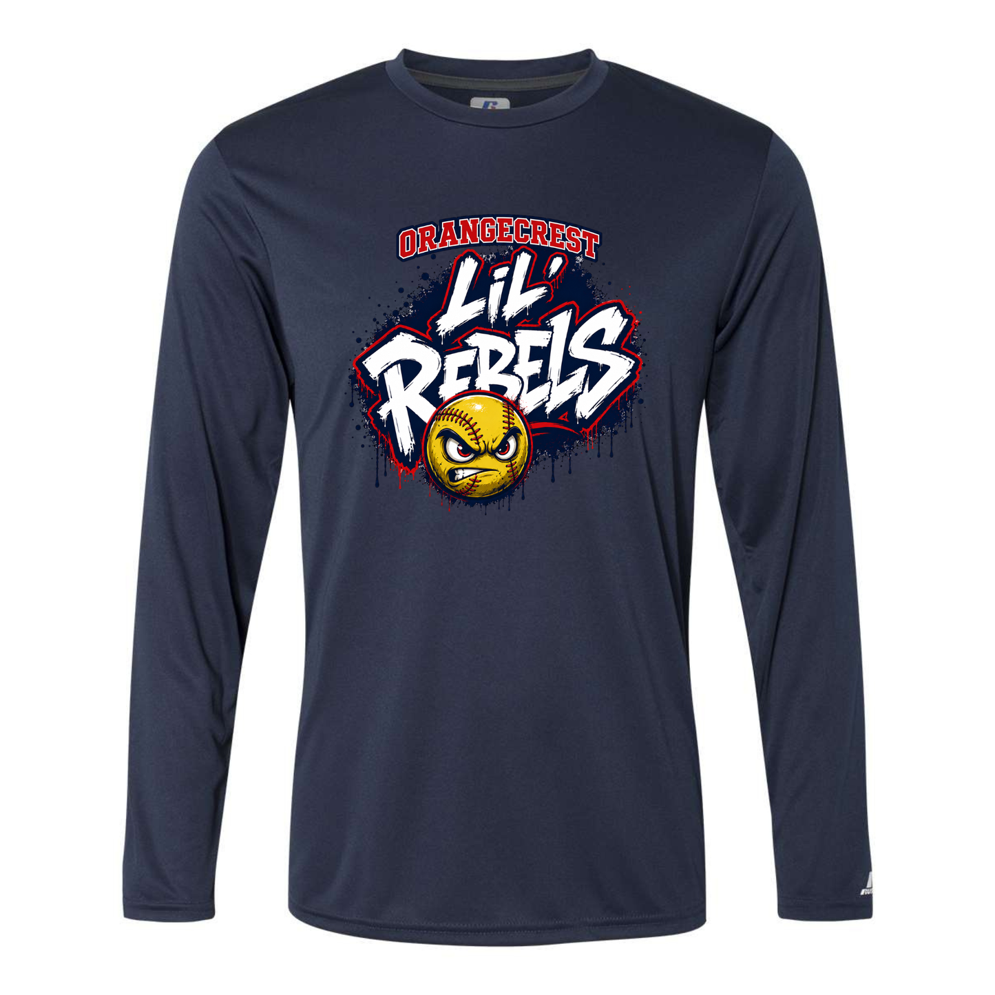 Lil Rebels Dri Fit Long Sleeve
