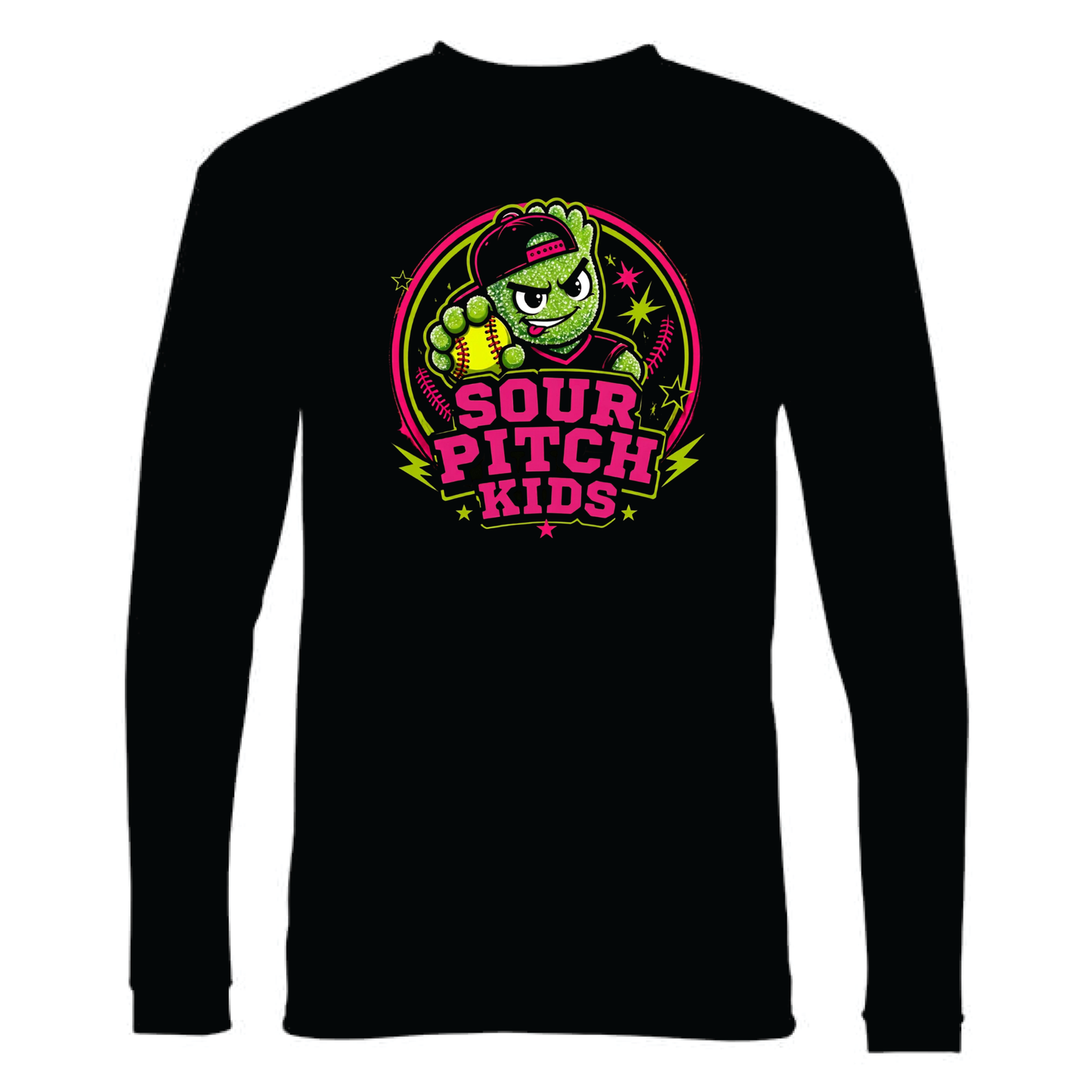 Sour Pitch Kids Dri Fit Long Sleeve