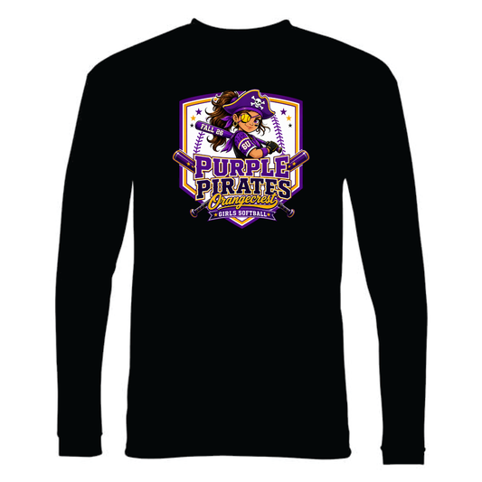 Purple Pirates Dri Fit Long Sleeve