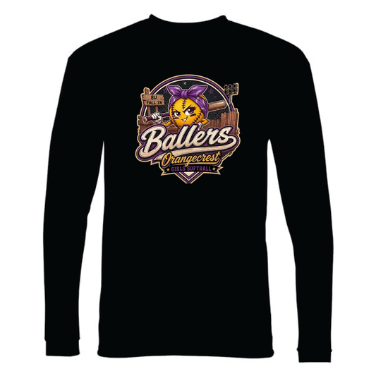 Purple Ballers Dri Fit Long Sleeve