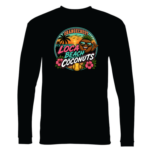 Loca Beach Coconuts Dri Fit Long Sleeve