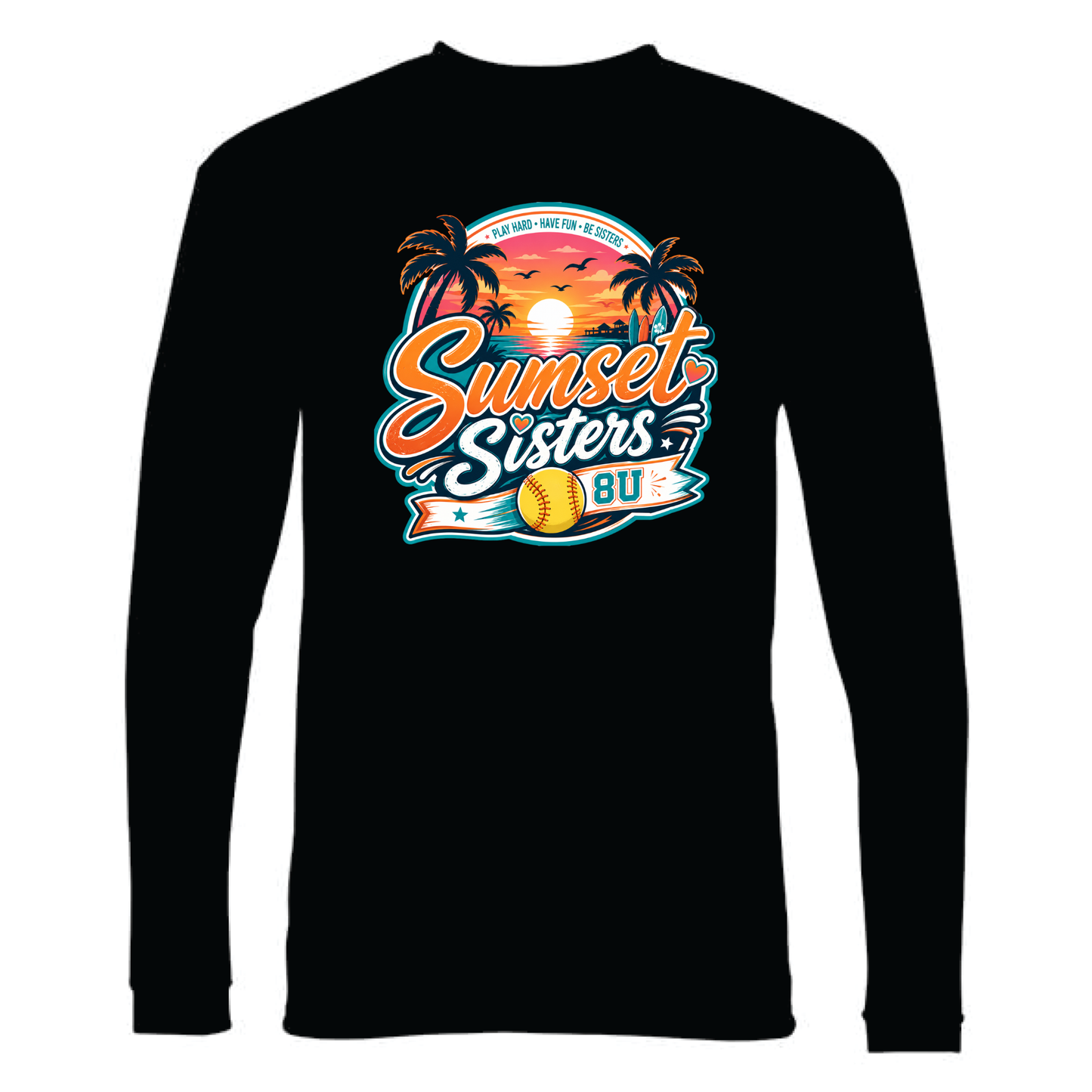 Sunset Sisters Dri Fit Long Sleeve