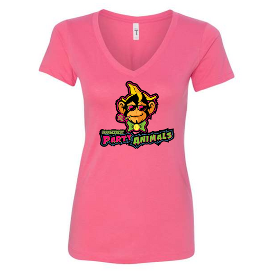 Party Animals Ladies V-Neck Tee