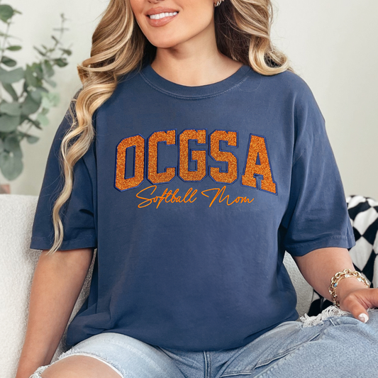 OCGSA Softball Sparkle Embroidered Shirt