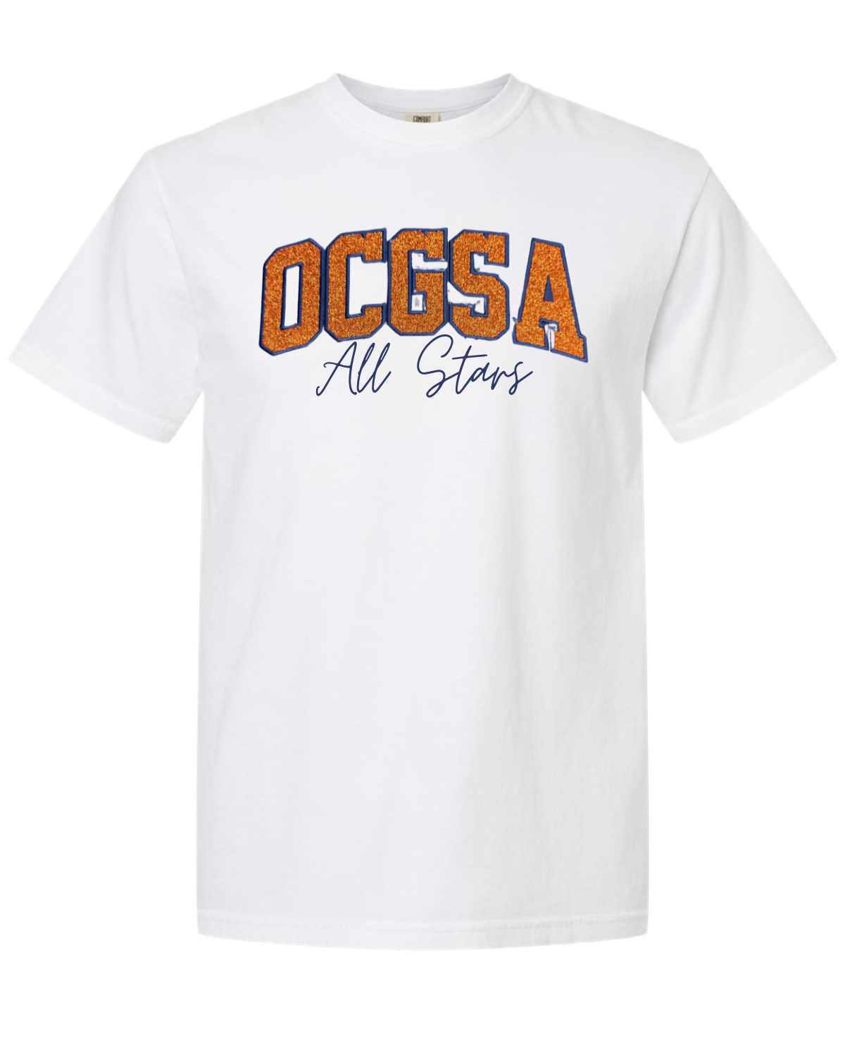 OCGSA Embroidered Glitter Short Sleeve