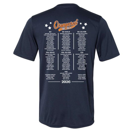 OCGSA All Stars Bell Roster SS Dri Fit Tee