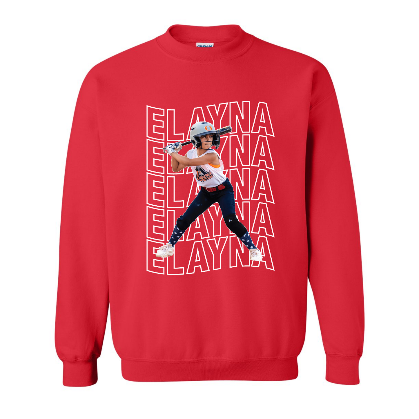 Custom Player Tee/Crew Sweatshirt