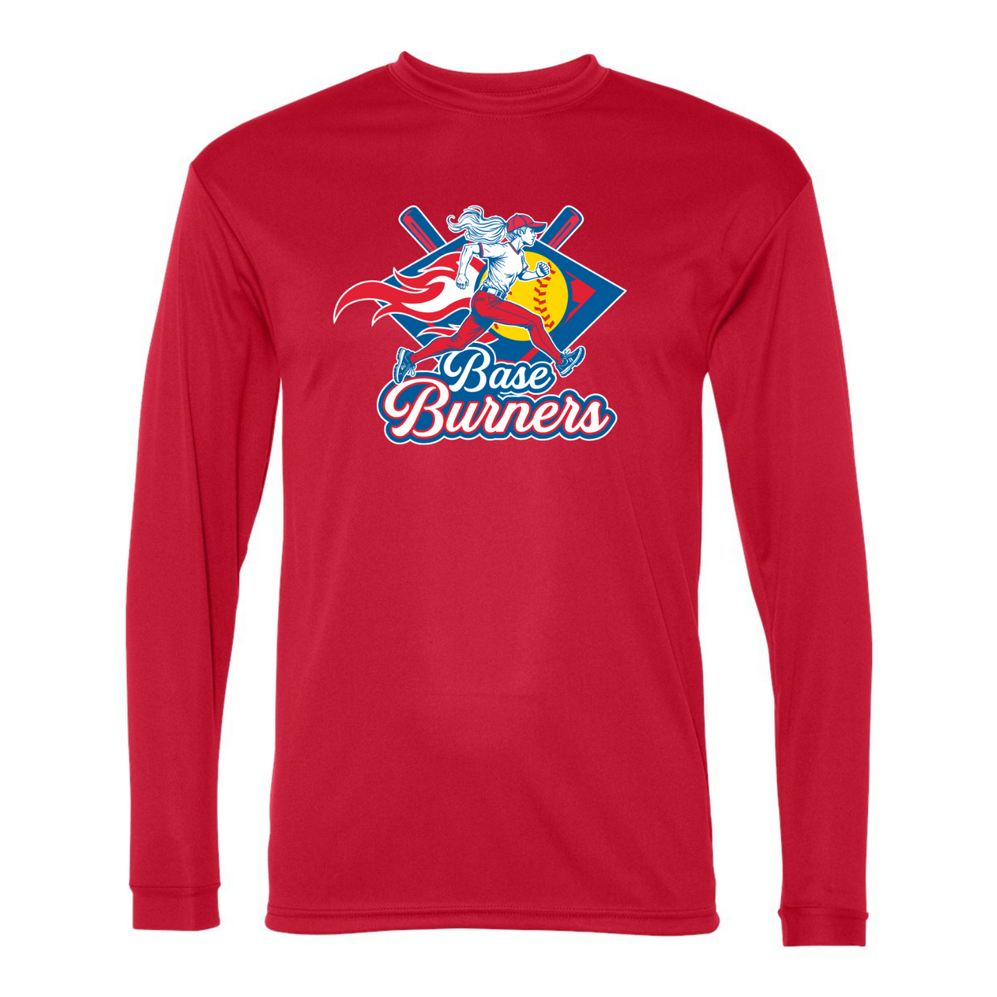 Base Burners Dri Fit Long Sleeve