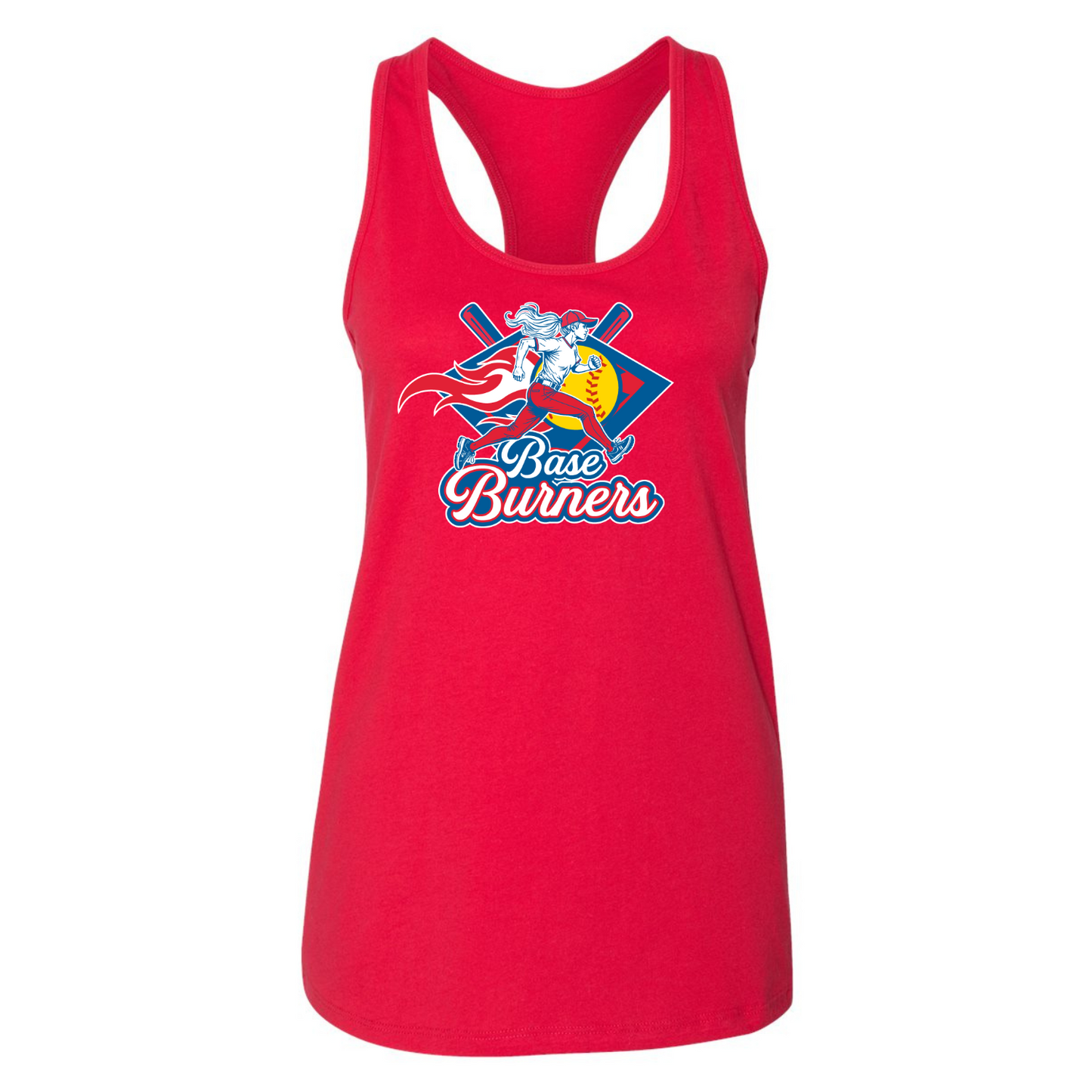 Base Burners Racerback Tank