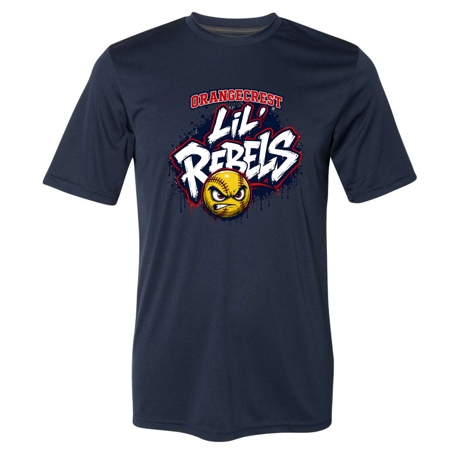 Lil Rebels Dri Fit Short Sleeve