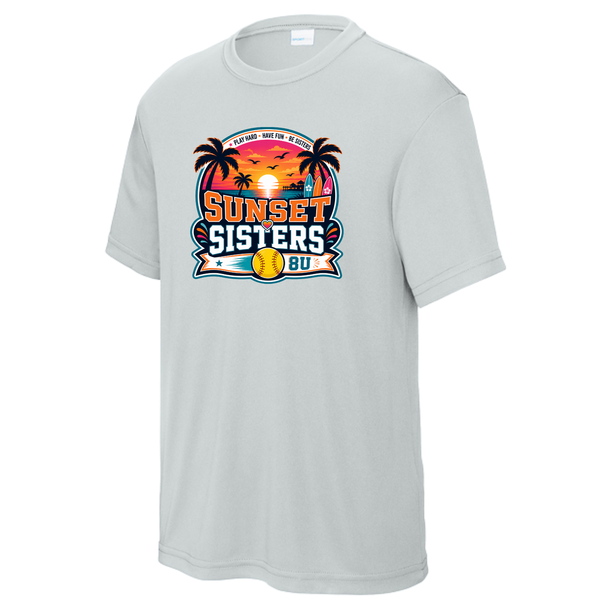 Sunset Sisters Dri Fit Short Sleeve