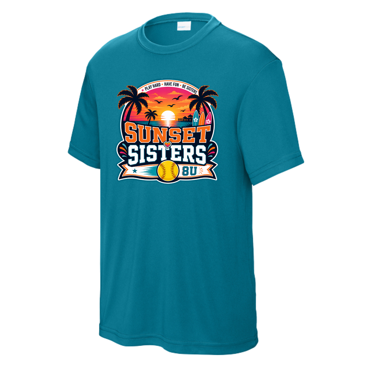 Sunset Sisters Dri Fit Short Sleeve