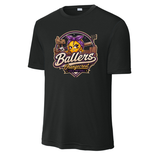 Purple Ballers Dri Fit Short Sleeve