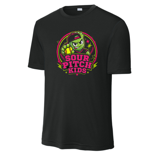 Sour Pitch Kids Dri Fit Short Sleeve