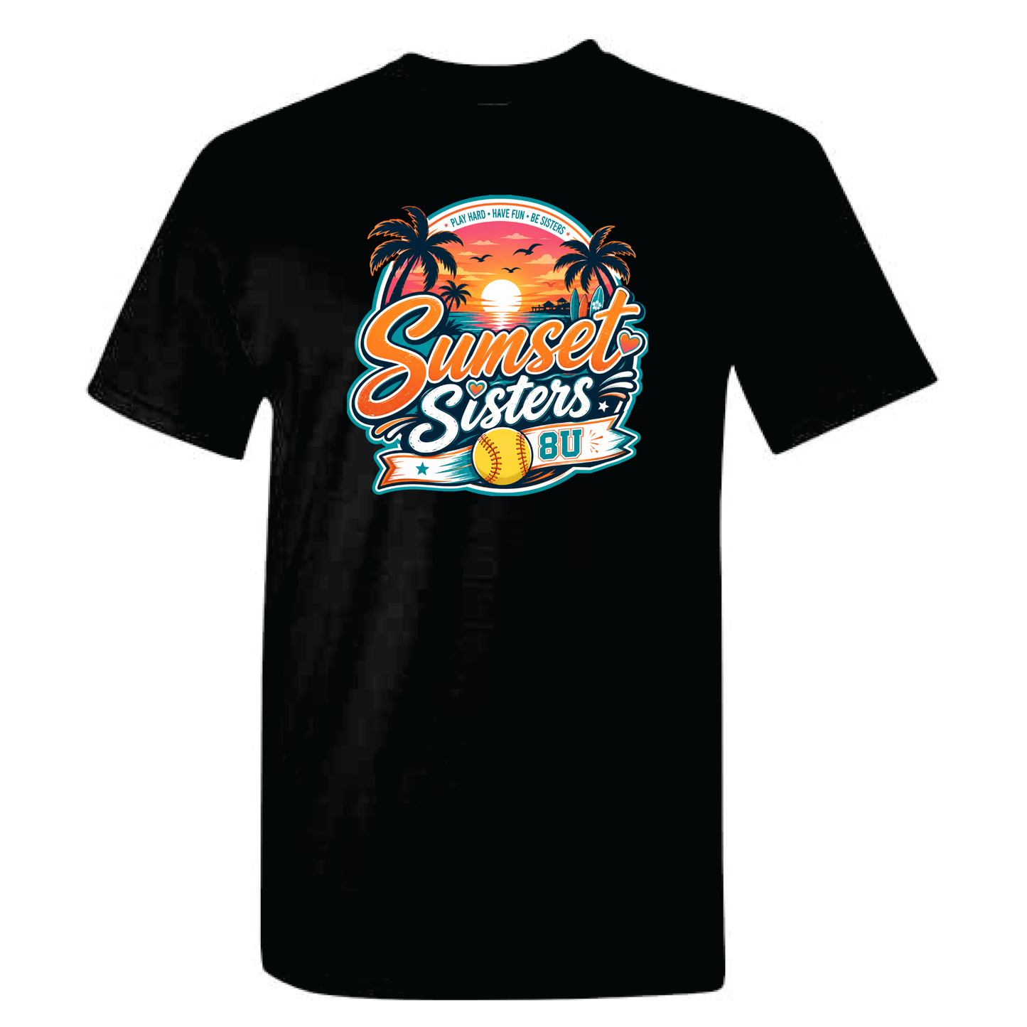 Sunset Sisters Short Sleeve Tee