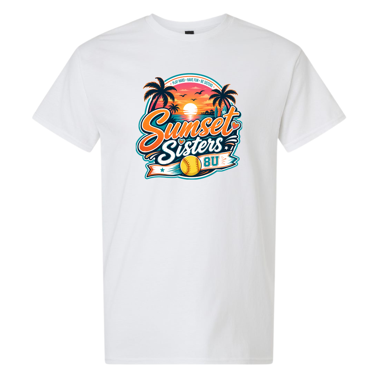 Sunset Sisters Short Sleeve Tee