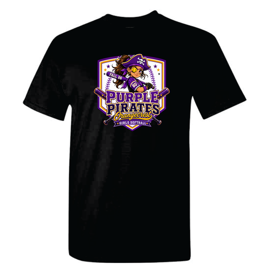 Purple Pirates Short Sleeve Tee